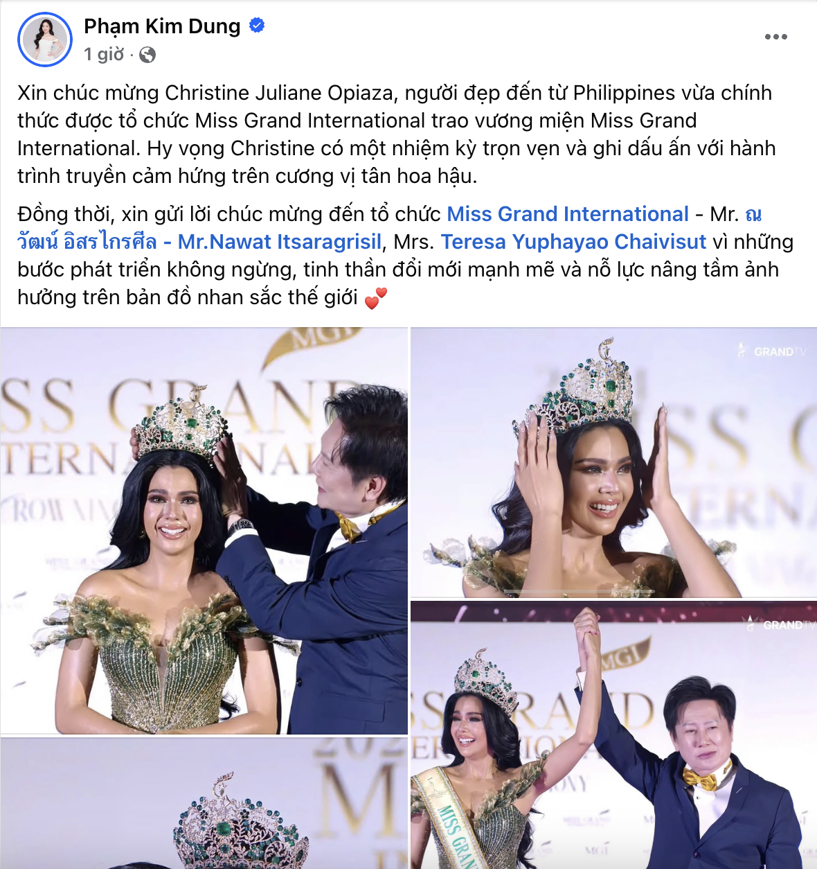 Động thái gây bàn tán của "bà trùm Hoa hậu" Phạm Kim Dung- Ảnh 1.