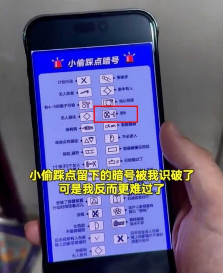 Chủ nh&agrave; sốc khi giải m&atilde; k&yacute; hiệu lũ trộm đ&aacute;nh dấu ở cửa: 'Ngh&egrave;o kh&ocirc;ng c&oacute; g&igrave; lấy' - Ảnh 2.