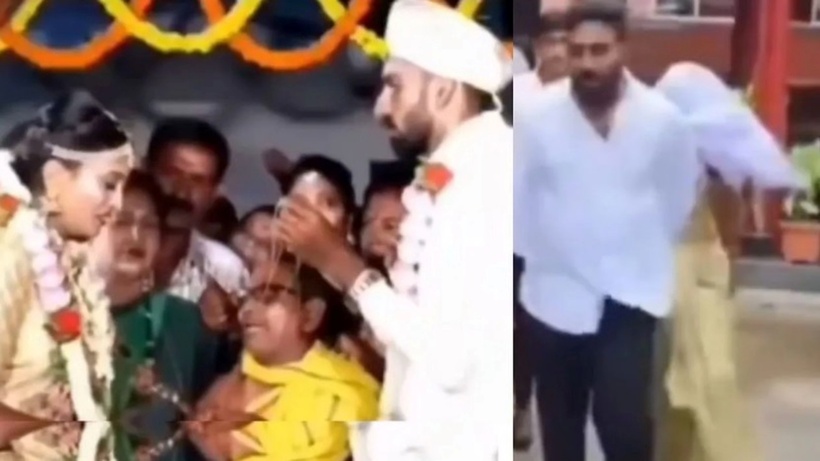 Cô dâu bỏ chạy theo tình cũ ngay trên sân khấu lễ cưới - Ảnh 1.