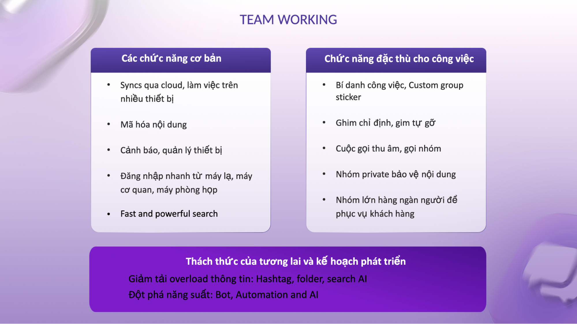 Lotus Chat - nền tảng làm việc thông minh , không chỉ là Chat - Ảnh 2.