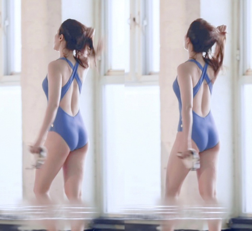 C&aacute;ch đ&acirc;y 1 năm, Lưu Diệc Phi từng khiến cả Ch&acirc;u &Aacute; đi&ecirc;n đảo v&igrave; 1 khoảnh khắc diện &aacute;o tắm xanh - Ảnh 1.