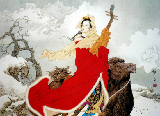 AI phục dựng chân dung Vương Chiêu Quân, cái kết khiến ai từng xem phim đều ngỡ ngàng - Ảnh 2.