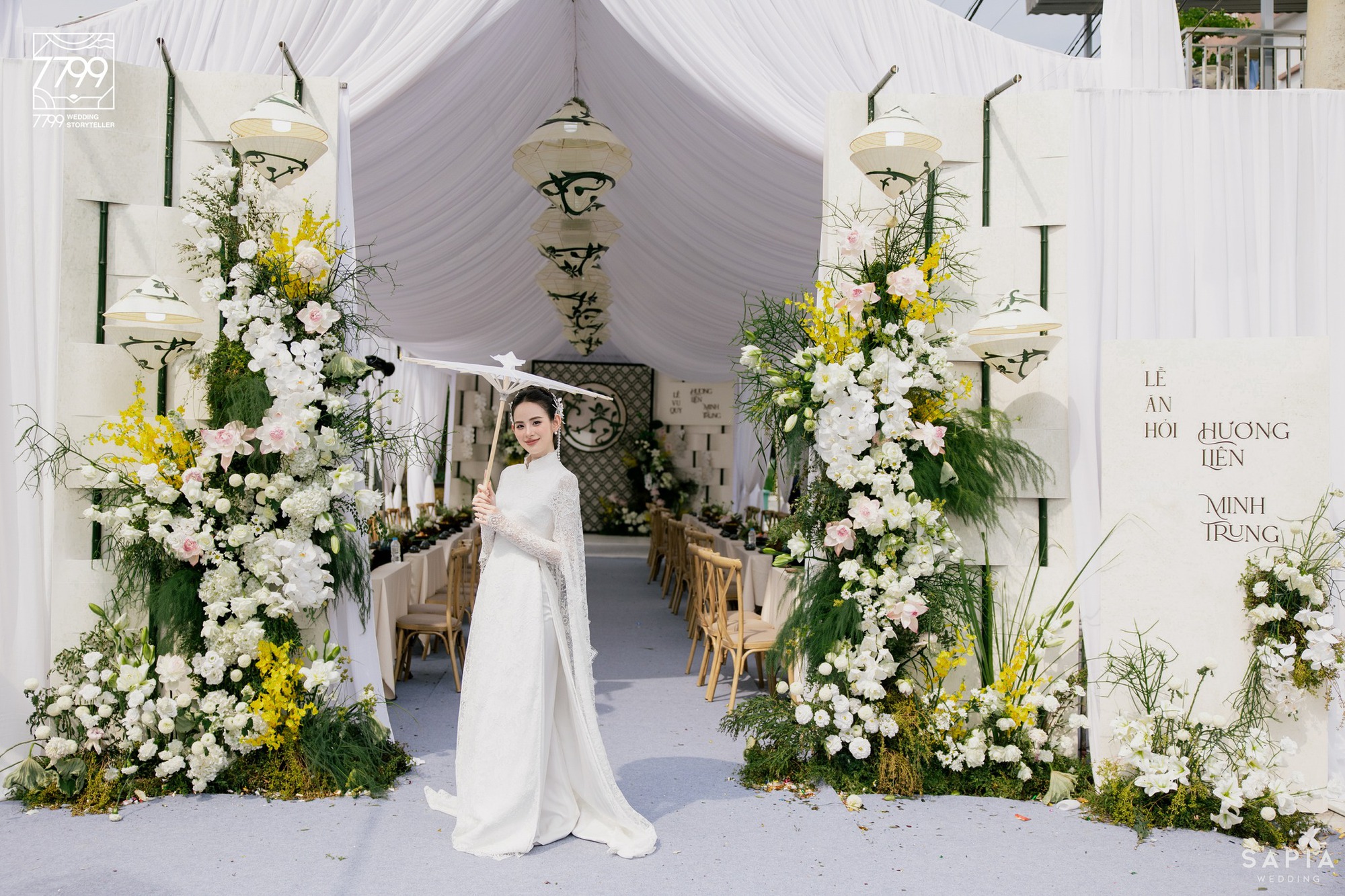 Trọn vẹn đ&aacute;m hỏi của Hương Li&ecirc;n v&agrave; thiếu gia điển trai: Từng chi tiết đều hướng về c&ocirc; d&acirc;u- Ảnh 3.