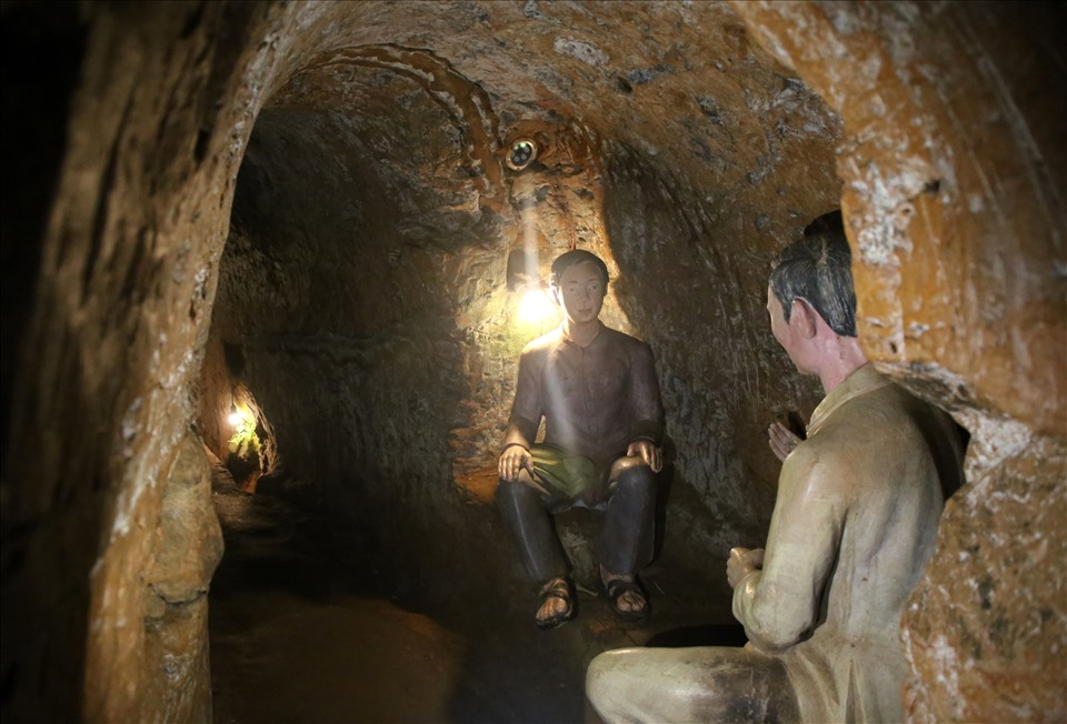 Ngoài Củ Chi, Việt Nam còn có một địa đạo khác nữa: Từng lên báo Pháp, được ví như "làng dưới lòng đất" - Ảnh 9.