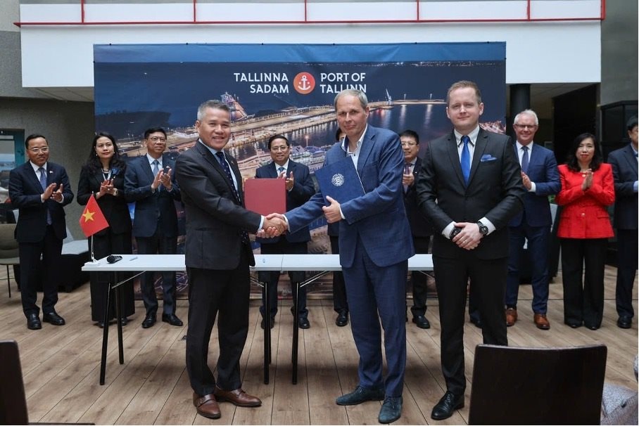 "G&atilde; khổng lồ" ng&agrave;nh h&agrave;ng hải Việt Nam "bắt tay" cảng biển lớn nhất Estonia - Ảnh 1.