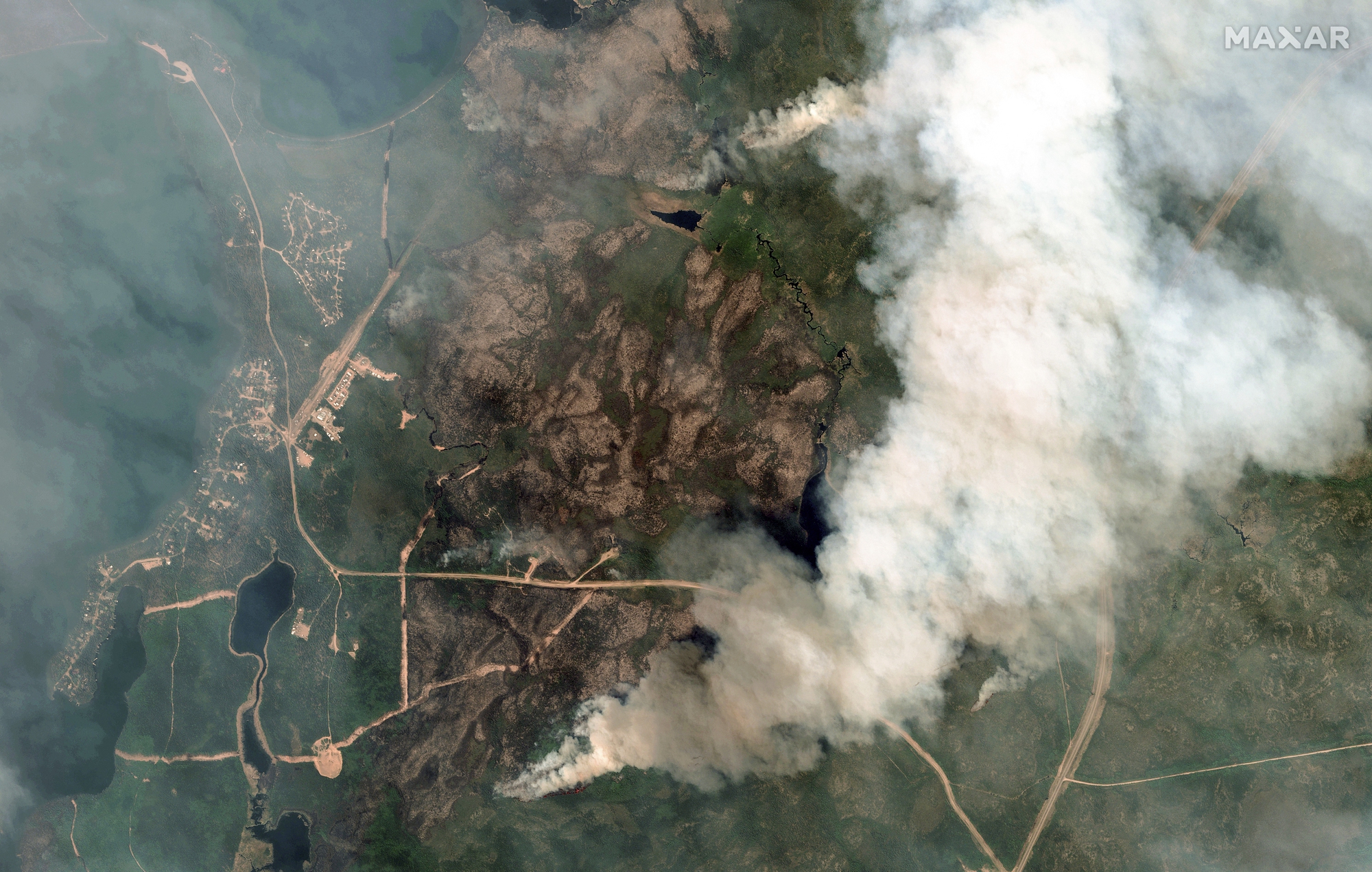 Kh&oacute;i ch&aacute;y rừng ở Canada lan sang ch&acirc;u &Acirc;u - Ảnh 3.