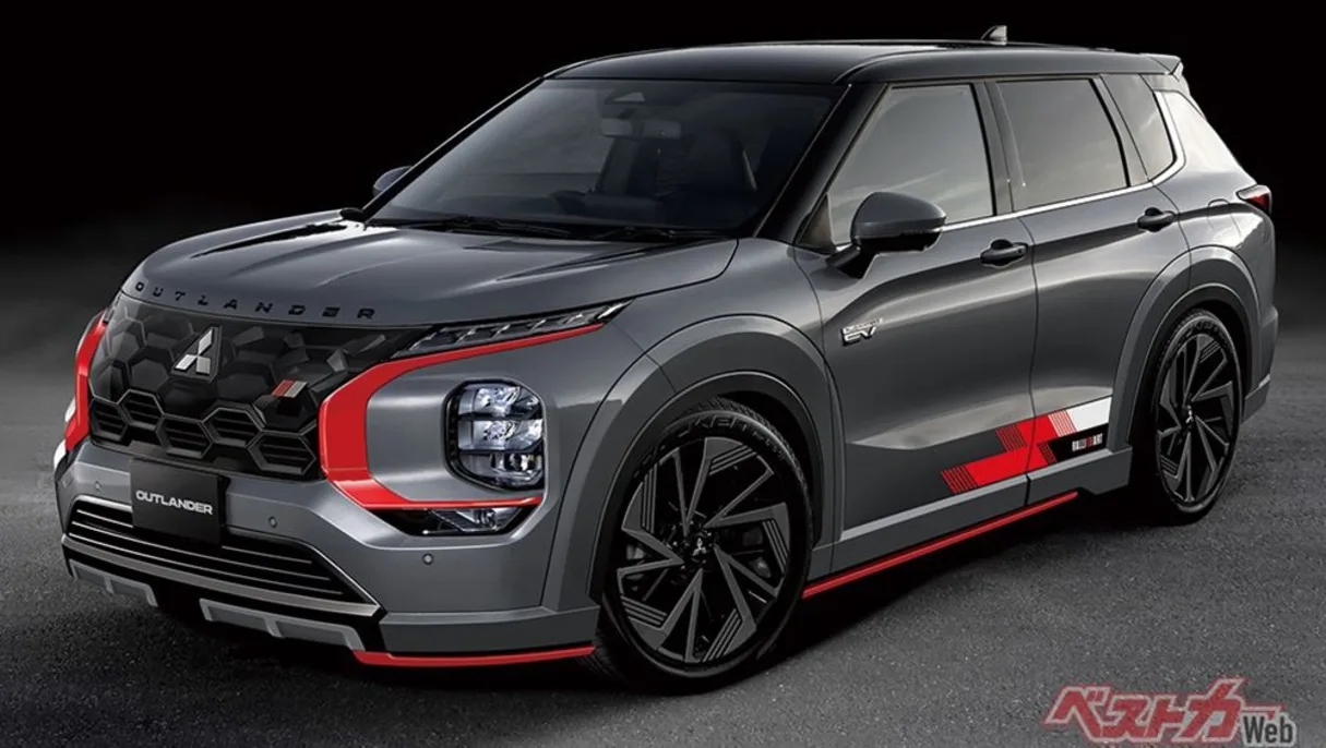 Mitsubishi Outlander bản hiệu suất cao này mà về Việt Nam thì dễ hot: Mâm lớn, phanh to, có chi tiết kiểu xe đua F1 - Ảnh 2.