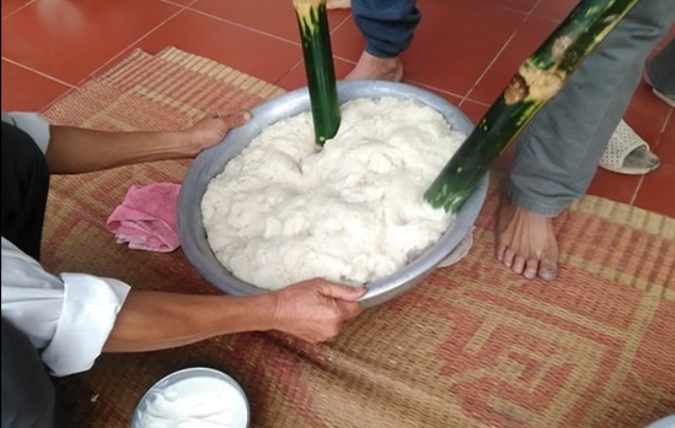 Món xôi nén Hải Hậu: Đặc sản Nam Định giã cả buổi mang đậm ý nghĩa văn hóa - Ảnh 2. Món xôi nén Hải Hậu: Đặc sản Nam Định giã cả buổi mang đậm ý nghĩa văn hóa - Ảnh 2.