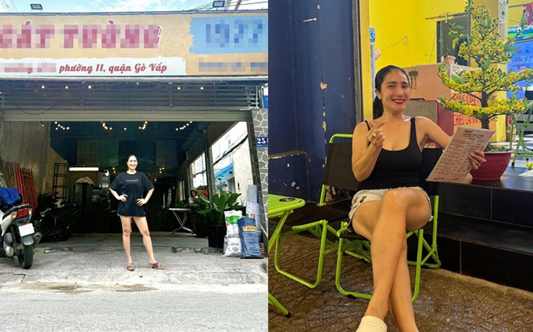 Nữ NSƯT chuyển sang nhà mới ngay mặt tiền đường số 8, quận Gò Vấp, vừa ở, vừa làm quán cafe