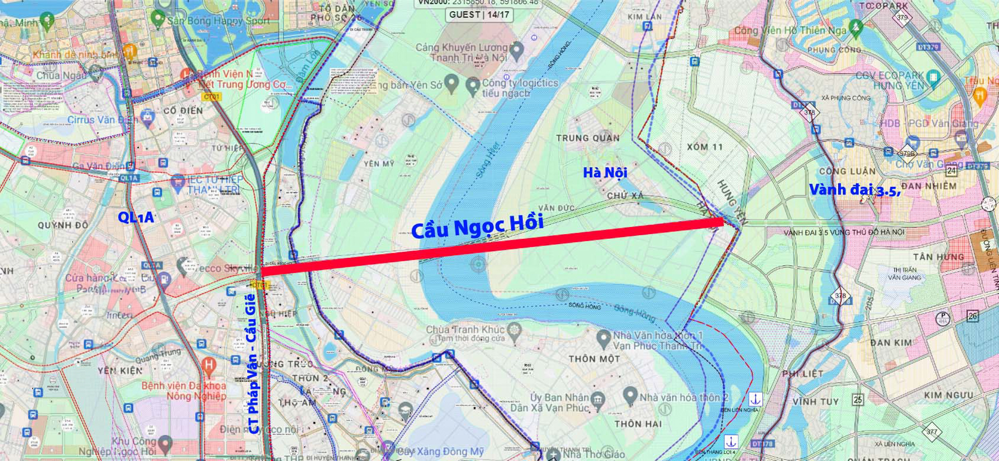 Đường vành đai 3,5 dài 43 km có hàng loạt diễn biến mới: Sắp khởi công cầu 12.000 tỷ đồng, hoàn thiện đoạn 8 làn xe- Ảnh 3. Đường vành đai 3,5 dài 43 km có hàng loạt diễn biến mới: Sắp khởi công cầu 12.000 tỷ đồng, hoàn thiện đoạn 8 làn xe- Ảnh 3.