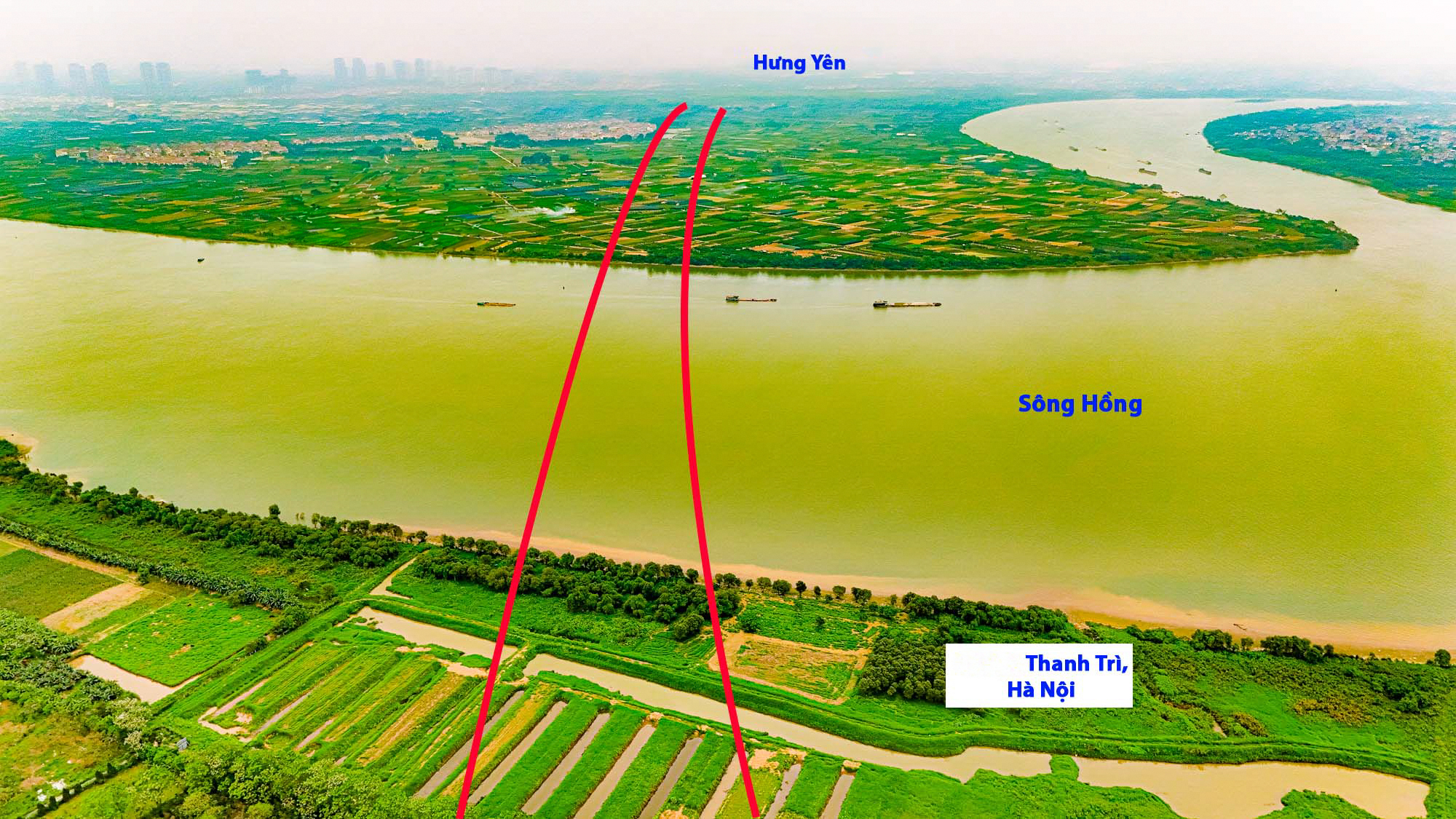 Đường vành đai 3,5 dài 43 km có hàng loạt diễn biến mới: Sắp khởi công cầu 12.000 tỷ đồng, hoàn thiện đoạn 8 làn xe- Ảnh 4. Đường vành đai 3,5 dài 43 km có hàng loạt diễn biến mới: Sắp khởi công cầu 12.000 tỷ đồng, hoàn thiện đoạn 8 làn xe- Ảnh 4.