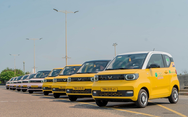 Hàng taxi điện rẻ nhất Việt Nam bất ngờ tung nền tảng chia sẻ doanh thu: Giá cước siêu rẻ chỉ 8.000 đồng/km, trả tài xế tối đa 90% - Ảnh 1.