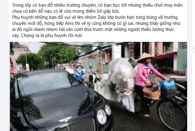 Lại thêm 1 chia sẻ từ phụ huynh gây tranh cãi: Niềm vui chính đáng hay vô tình "xát muối" vào lòng người khác? - Ảnh 1. Lại thêm 1 chia sẻ từ phụ huynh gây tranh cãi: Niềm vui chính đáng hay vô tình "xát muối" vào lòng người khác? - Ảnh 1.