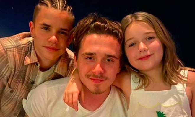 Ngắm tiểu thư Harper Beckham ngày nhỏ đáng yêu như thiên thần giờ hóa thiếu nữ phổng phao khiến ai cũng trầm trồ- Ảnh 13.