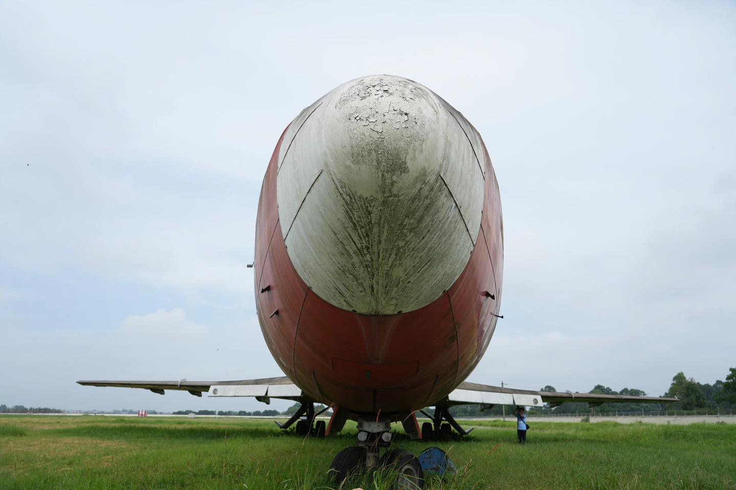Cận cảnh máy bay Boeing 727 - 200 bị bỏ rơi 18 năm tại Nội Bài - Ảnh 7. Cận cảnh máy bay Boeing 727 - 200 bị bỏ rơi 18 năm tại Nội Bài - Ảnh 7.