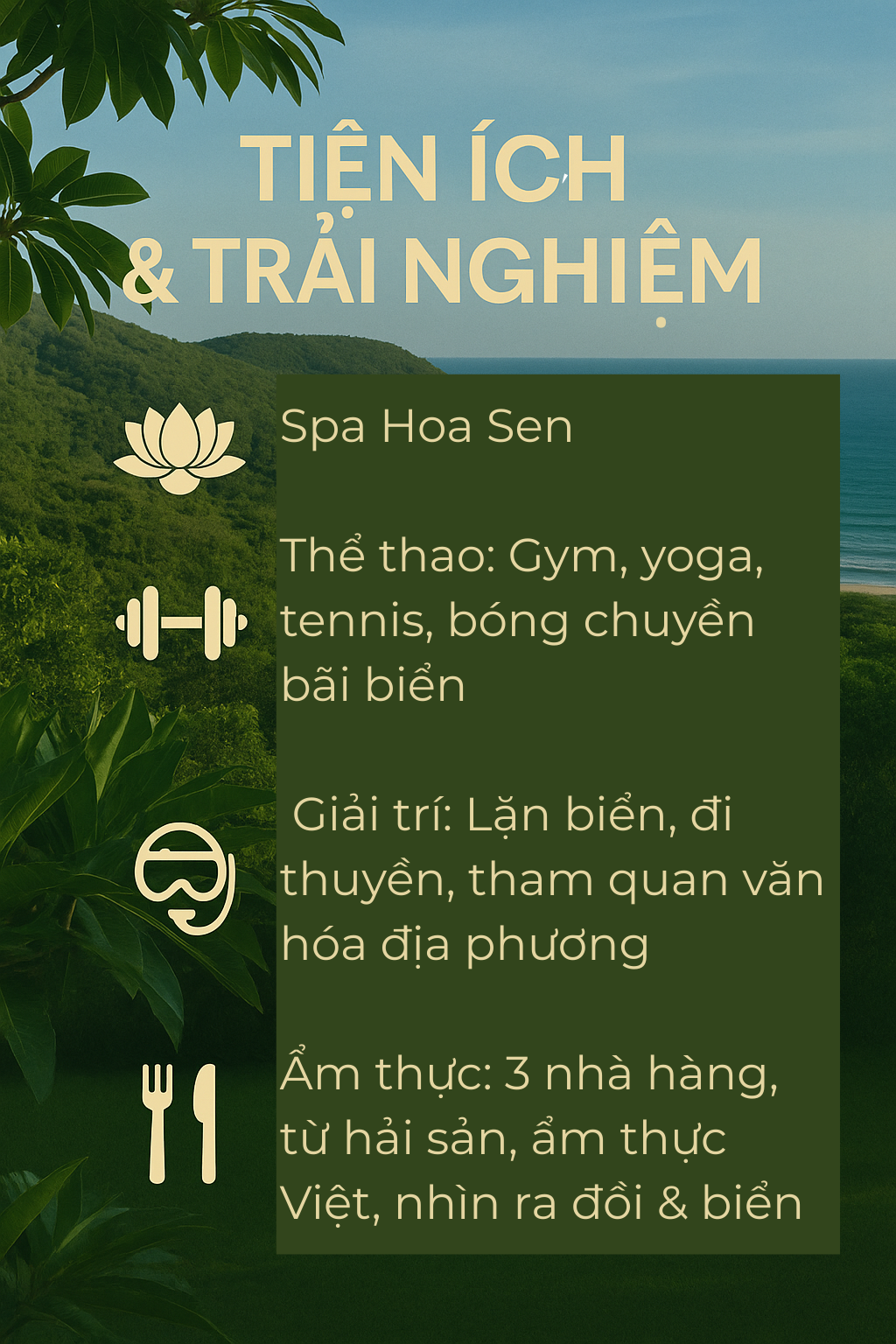 Nơi "lưng tựa núi, mặt hướng vịnh biển" ở miền Trung, du khách nhận xét: Ao ước 1 lần được tới đây! - Ảnh 4.