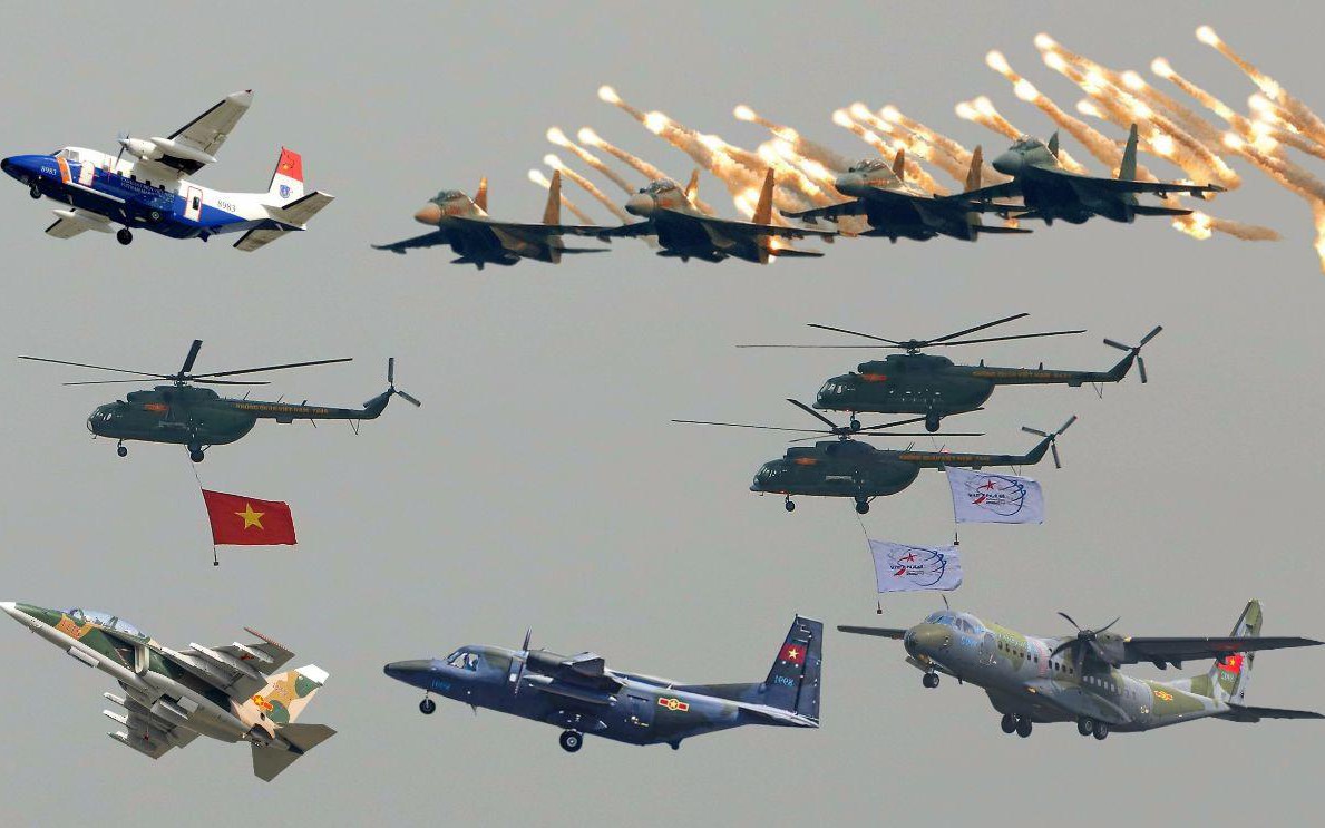 Hình ảnh hiếm có: Trực thăng Mi cùng tiêm kích Su-30MK2 cùng xuất hiện trên bầu trời quảng trường Ba Đình - Ảnh 9.