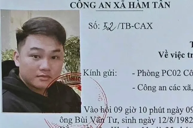 Nam thanh niên mất tích sau khi vào TP . HCM làm việc , gia đình lo lắng - Ảnh 1.