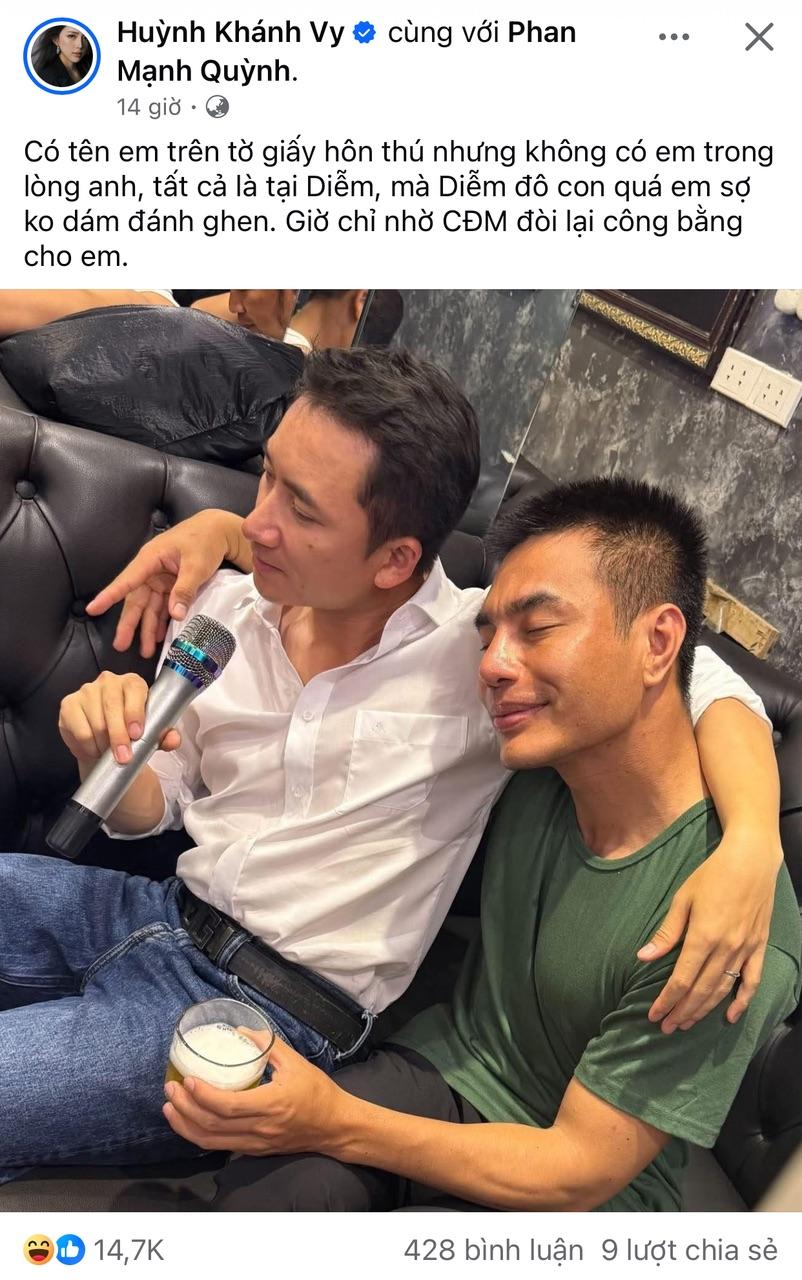 Vợ Phan Mạnh Quỳnh đăng đàn nhờ netizen "đánh ghen", còn bóc luôn danh tính "tiểu tam": Chuyện gì đây? - Ảnh 1.