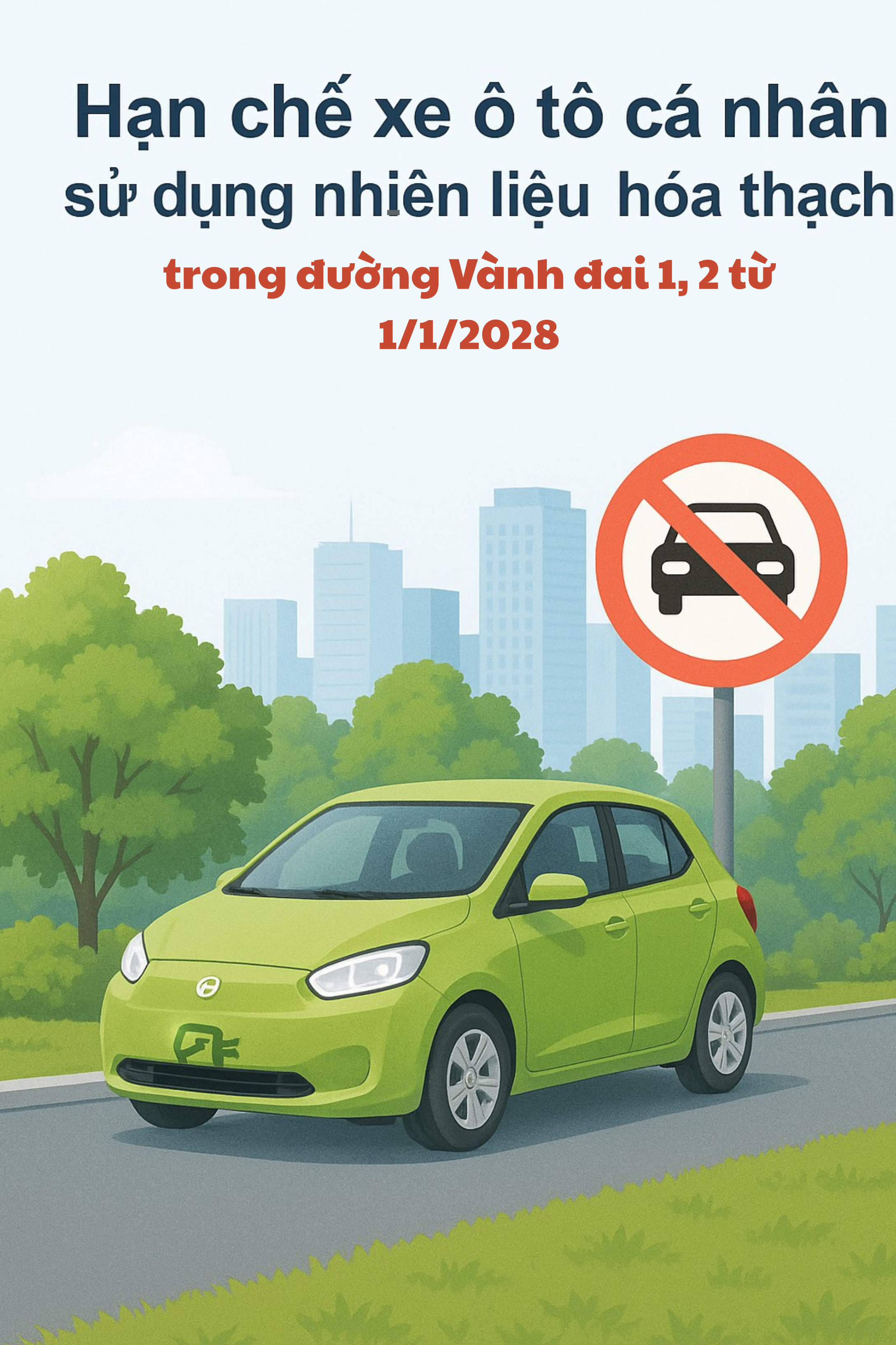 Không chỉ xe máy, hàng triệu ô tô cũng sẽ khó vào 2 khu vực này của Hà Nội chỉ sau 3 năm nữa - Ảnh 1.