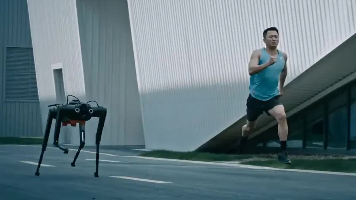 Chó Robot Của Trung Quốc Chạy 100M Chỉ Mất 13 Giây, Vượt Xa Boston Dynamics Và Thách Thức Kỷ Lục Thế Giới!- Ảnh 3. Chó Robot Của Trung Quốc Chạy 100M Chỉ Mất 13 Giây, Vượt Xa Boston Dynamics Và Thách Thức Kỷ Lục Thế Giới!- Ảnh 3.