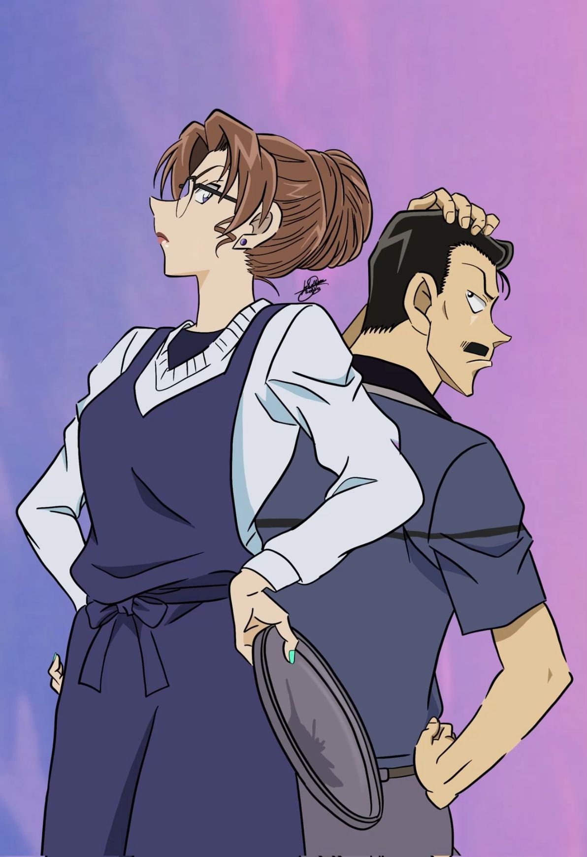 Tại sao Ran chọn sống với ông Kogoro Mori thay vì mẹ Eri Kisaki? - Ảnh 3.