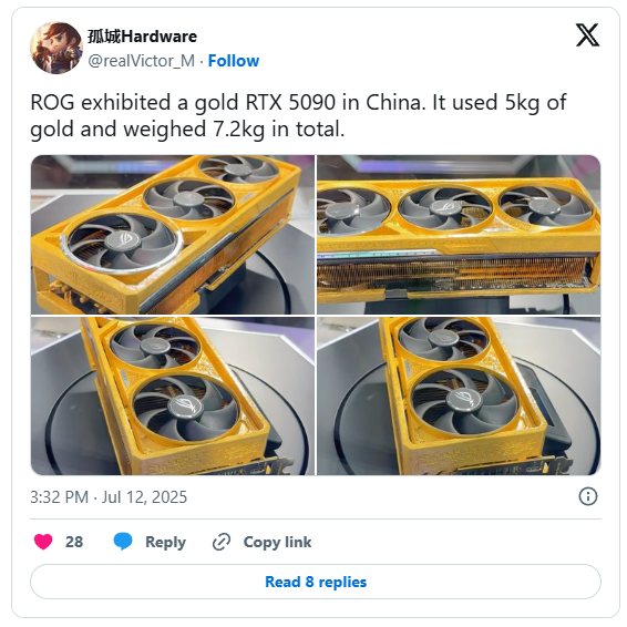 Asus Vừa Ra Mắt Gpu Đắt Nhất Thế Giới: Asus Vừa Ra Mắt Gpu Đắt Nhất Thế Giới: