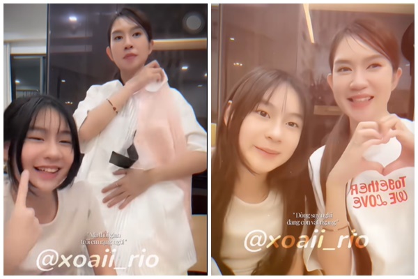 Con gái Lý Hải - Minh Hà lỡ miệng nói 1 từ trong livestream, ngay lập tức được mẹ dạy dỗ- Ảnh 1.