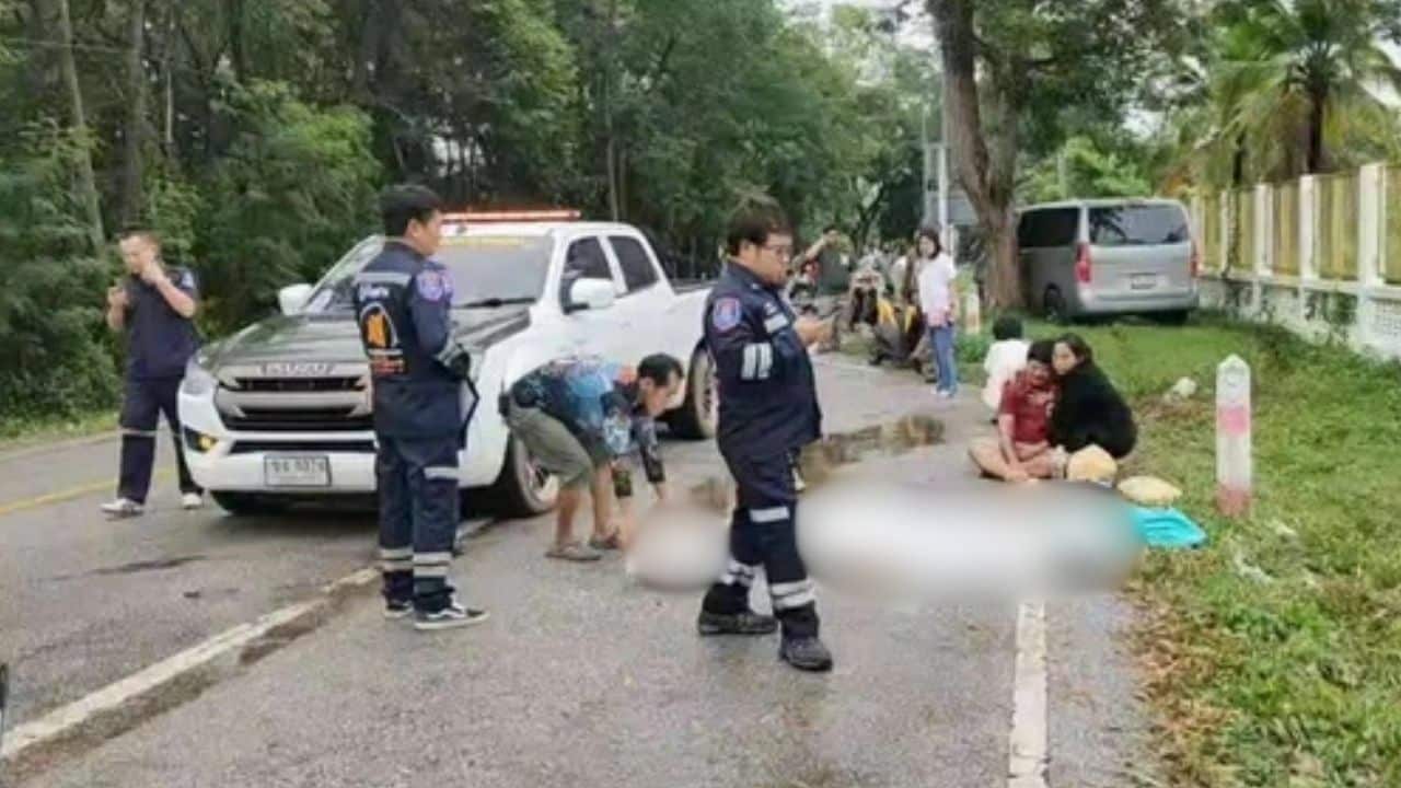 Lái ô tô đưa mẹ đi chơi, con trai đâm mẹ tử vong ngay tại chỗ - Ảnh 2.
