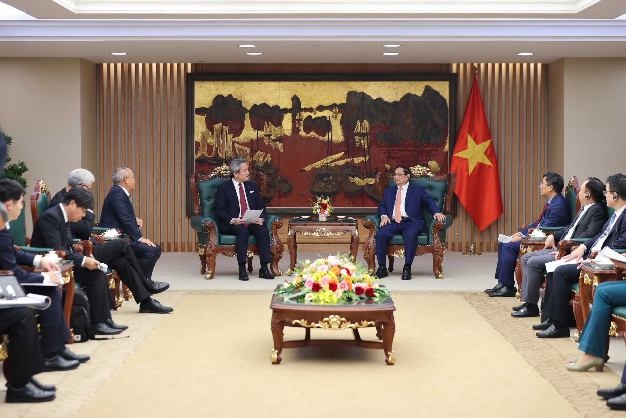 Thủ tướng hoan ngh&ecirc;nh Tập đo&agrave;n Marubeni (Nhật Bản) mở rộng đầu tư chiến lược tại Việt Nam- Ảnh 3.