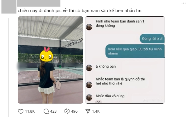 Pickleball: “Đánh dở thì hét nhỏ thôi, nhức đầu vô cùng”- Ảnh 1. Pickleball: “Đánh dở thì hét nhỏ thôi, nhức đầu vô cùng”- Ảnh 1.