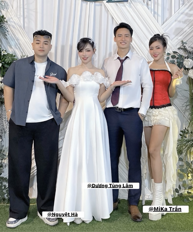 "Nam thần" U23 Việt Nam lên xe hoa cùng hot girl tốt nghiệp xuất sắc NEU, visual cô dâu chú rể gây sốt- Ảnh 2.