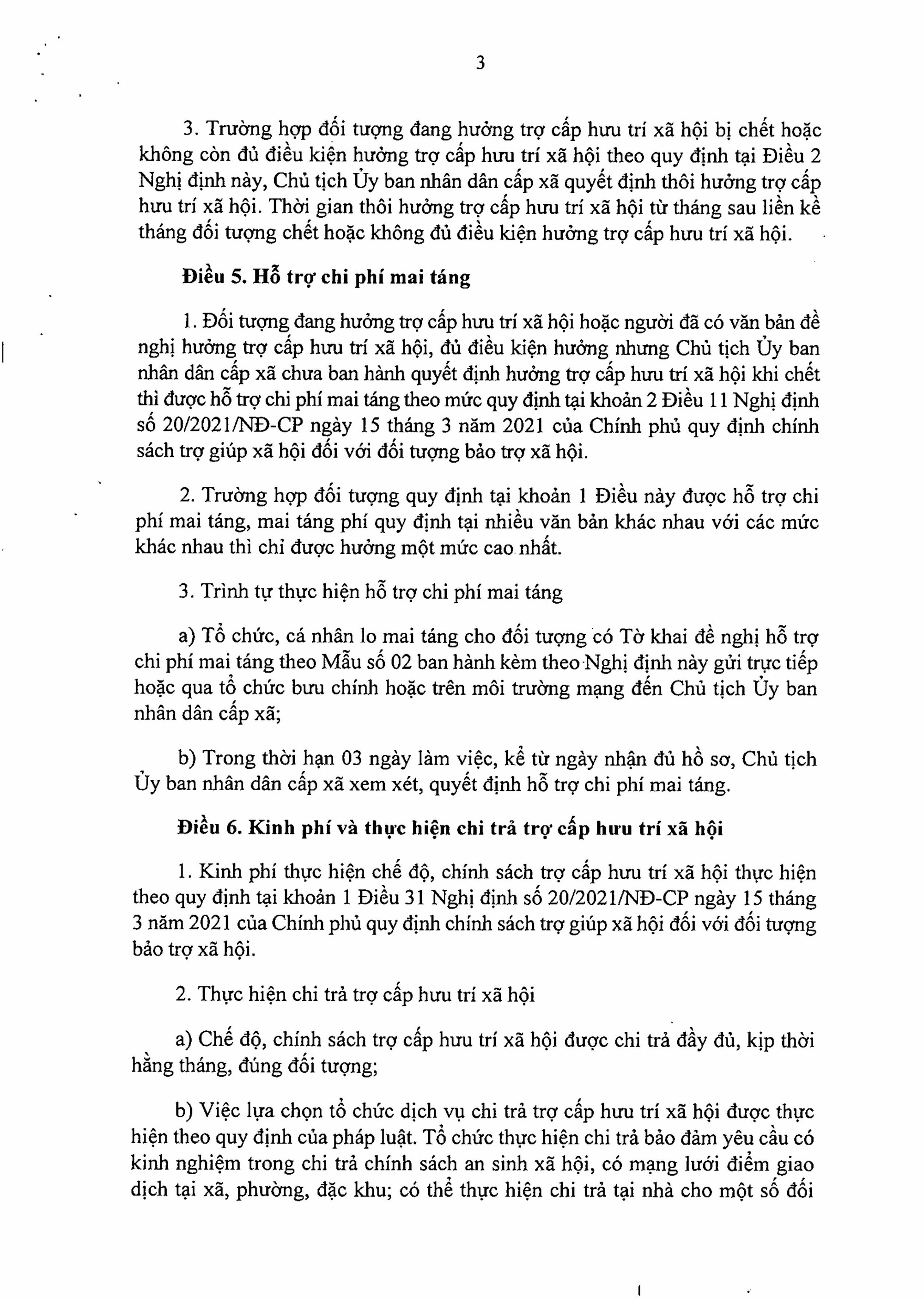 TOÀN VĂN: Nghị định 176/2025/NĐ-CP về trợ cấp hưu trí xã hội- Ảnh 4.