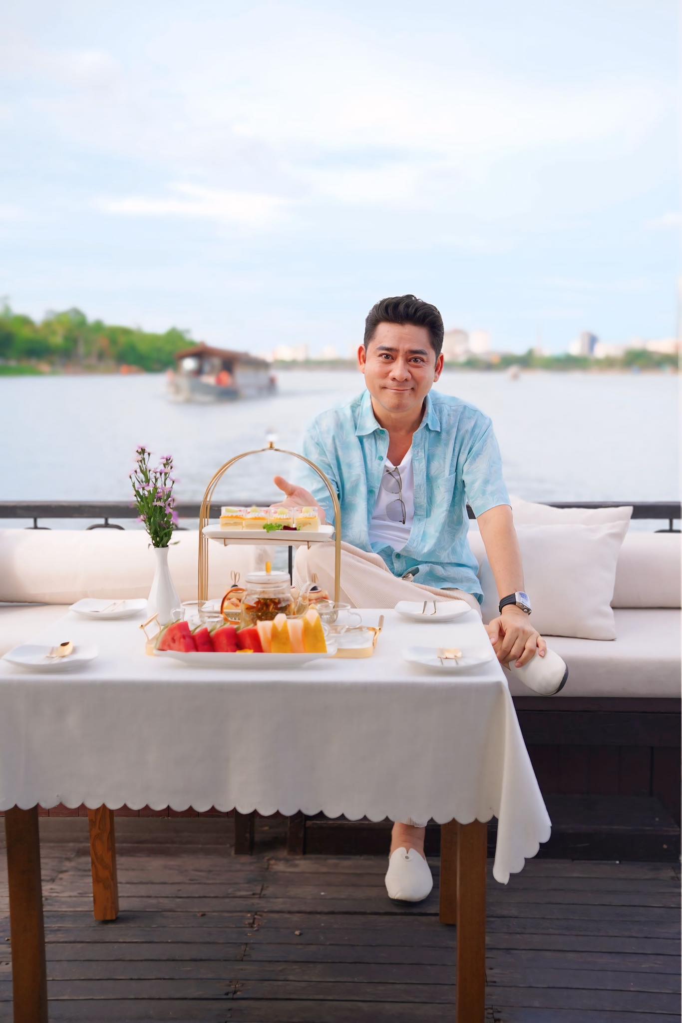 Diễn viên Huỳnh Anh Tuấn bị đột quỵ nhưng đã xuất viện - Ảnh 1.