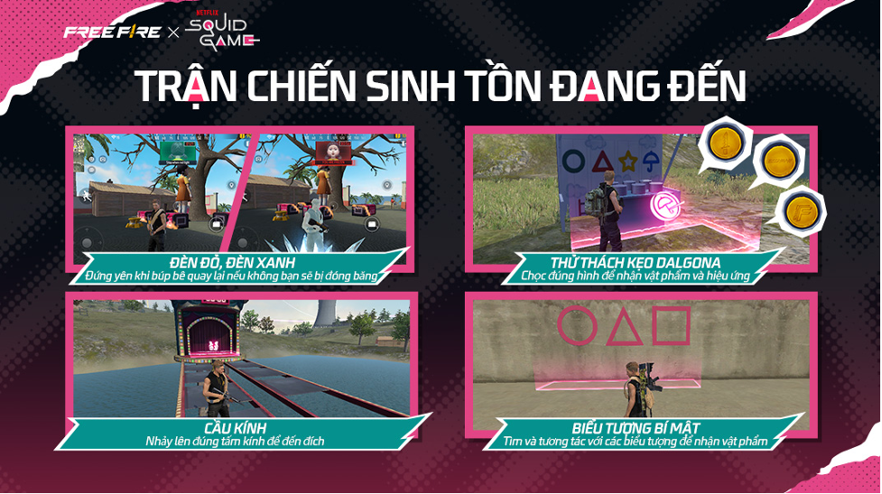 Squid Game Free Fire: Trải nghiệm sinh tồn độc đáo từ Netflix trong Garena Free Fire - Ảnh 3.