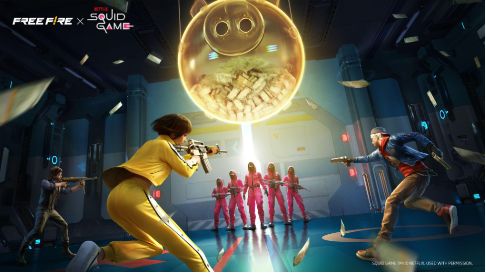 Squid Game Free Fire: Trải nghiệm sinh tồn độc đáo từ Netflix trong Garena Free Fire - Ảnh 1.