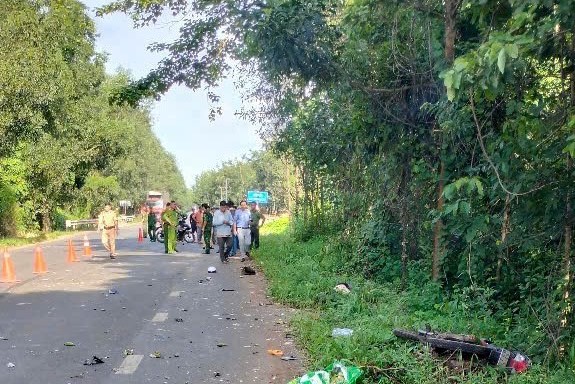 Học viên lái xe gây tai nạn chết người ở Tây Ninh khiến một người tử vong - Ảnh 2.