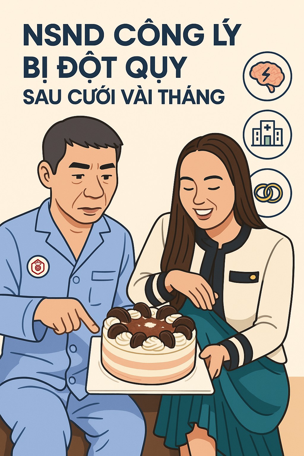 Chuyện tình của nam NSND xin từ chức Phó Giám đốc Nhà hát Kịch Hà Nội với vợ 3 xinh đẹp - Ảnh 6.