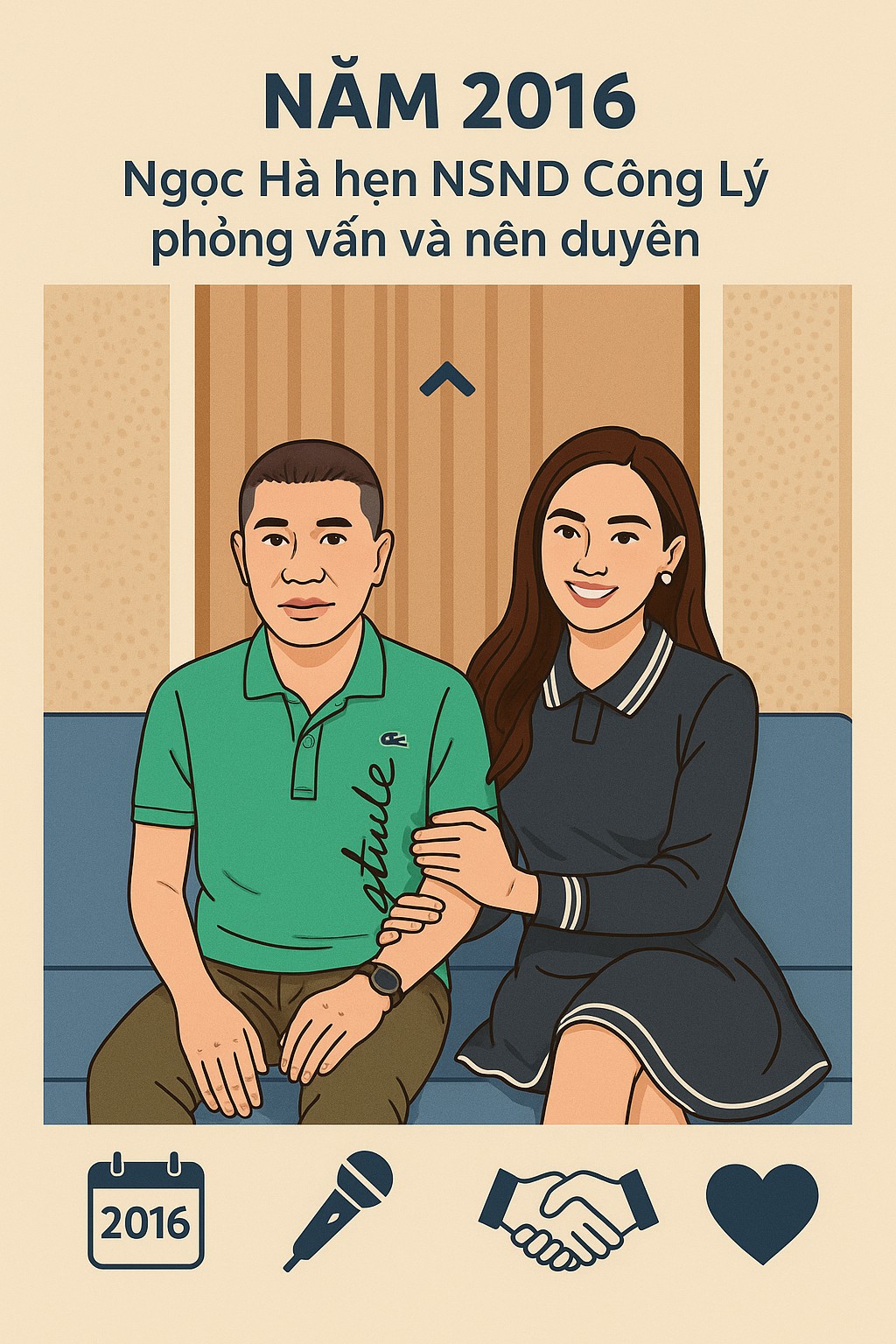 Chuyện tình của nam NSND xin từ chức Phó Giám đốc Nhà hát Kịch Hà Nội với vợ 3 xinh đẹp - Ảnh 3.