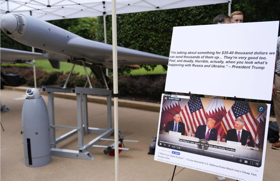 UAV LUCAS giá rẻ của Mỹ cạnh tranh với Shahed - 136 của Iran - Ảnh 1.