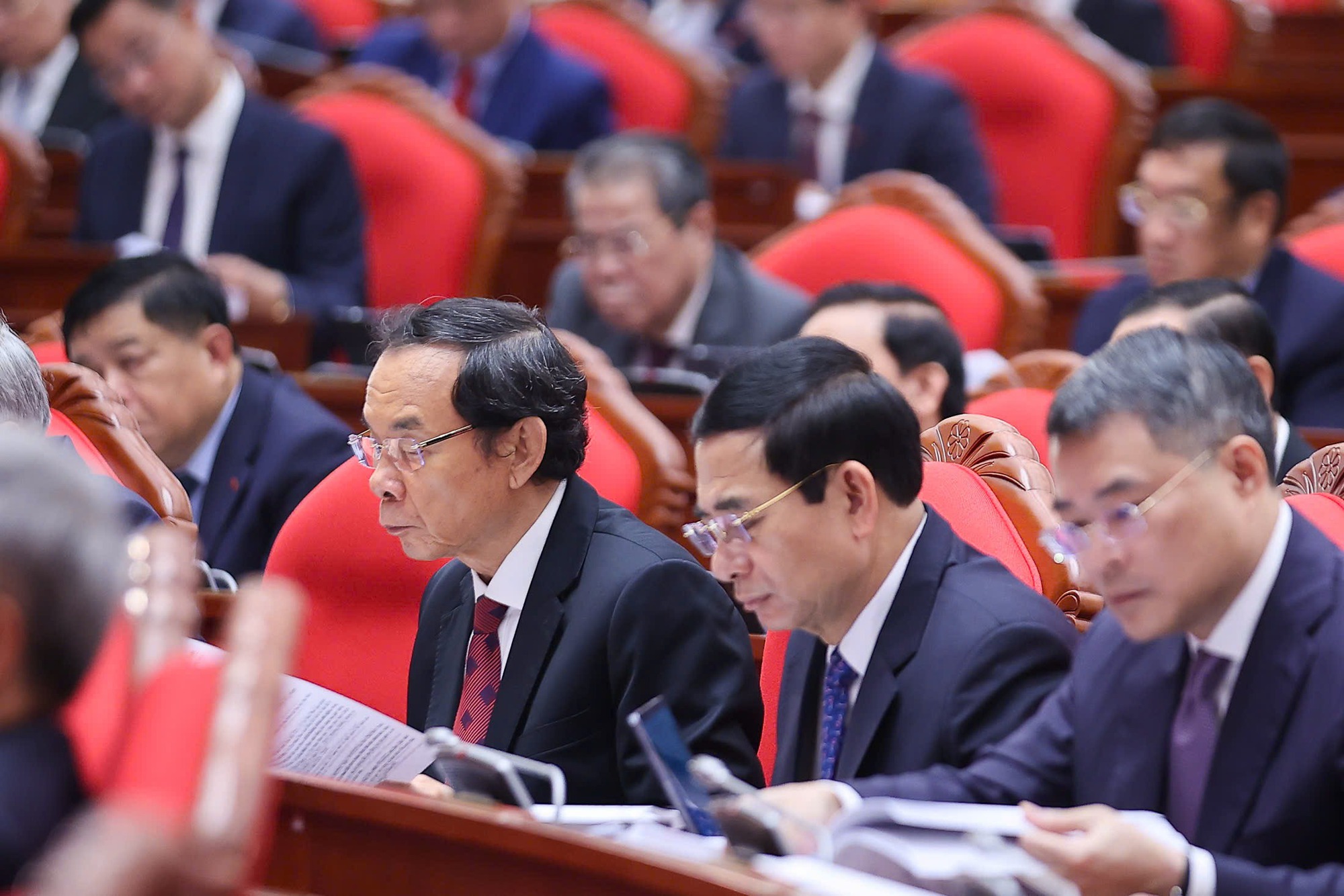 Tổng Bí thư Tô Lâm phát biểu khai mạc Hội nghị Trung ương 12- Ảnh 3.