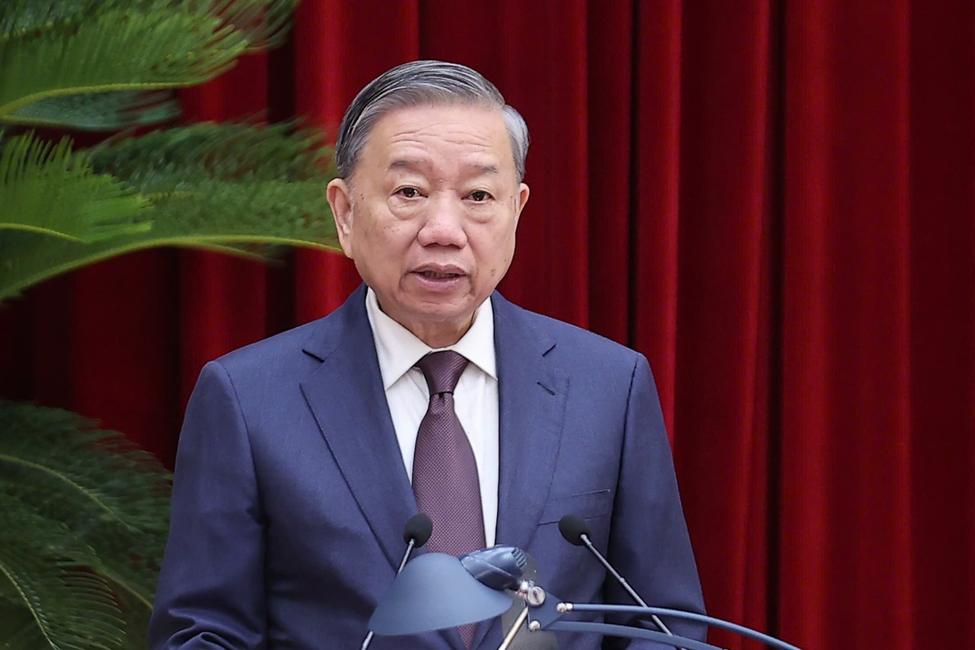 Tổng Bí thư Tô Lâm phát biểu khai mạc Hội nghị Trung ương 12- Ảnh 2.