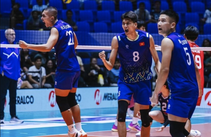 Tuyển b&oacute;ng chuyền nam Việt Nam lại thua Indonesia ở SEA V.League 2025- Ảnh 2.