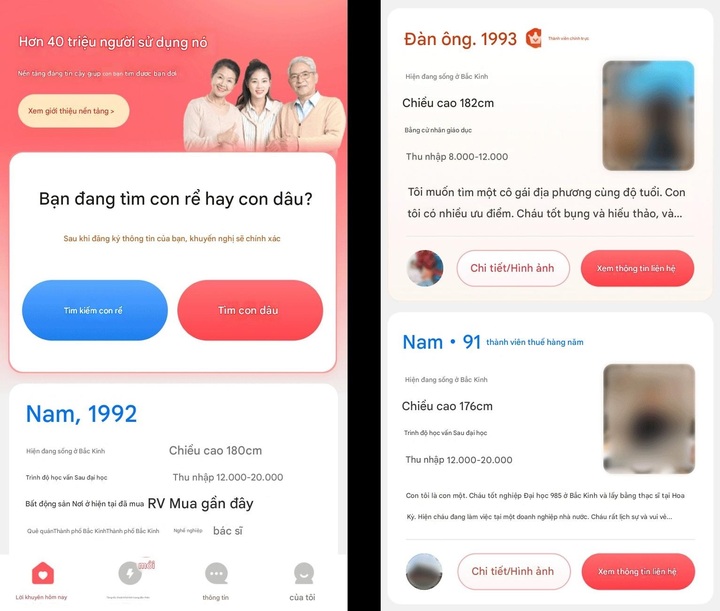 Ứng dụng hẹn hò cho phụ huynh Trung Quốc: Chiến trường mới trong tình yêu - Ảnh 1.