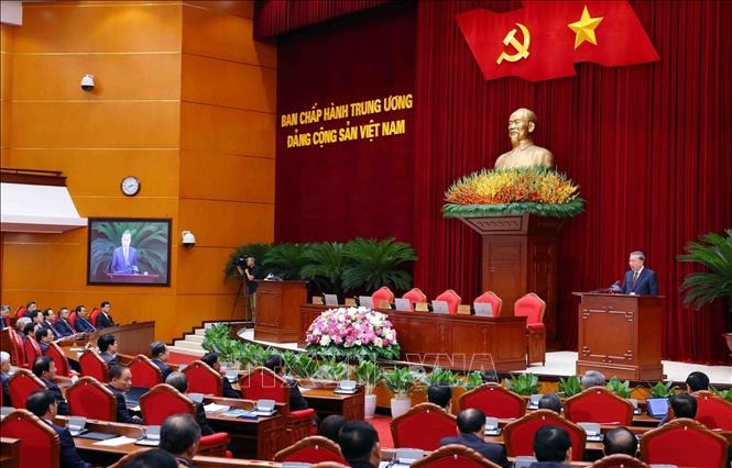 Tổng Bí thư Tô Lâm: Kiên quyết không để "lọt" người  không xứng đáng vào Trung ương Đảng khóa XIV - Ảnh 1.