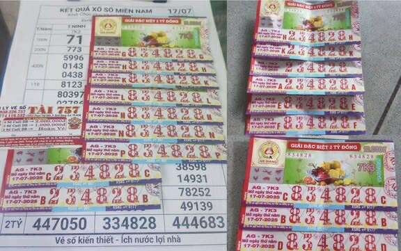 Trúng 2 tờ vé số, đại lý đến tận nhà đổi thưởng nhưng chủ nhân không thể nhận vì lý do bất ngờ - Ảnh 1.
