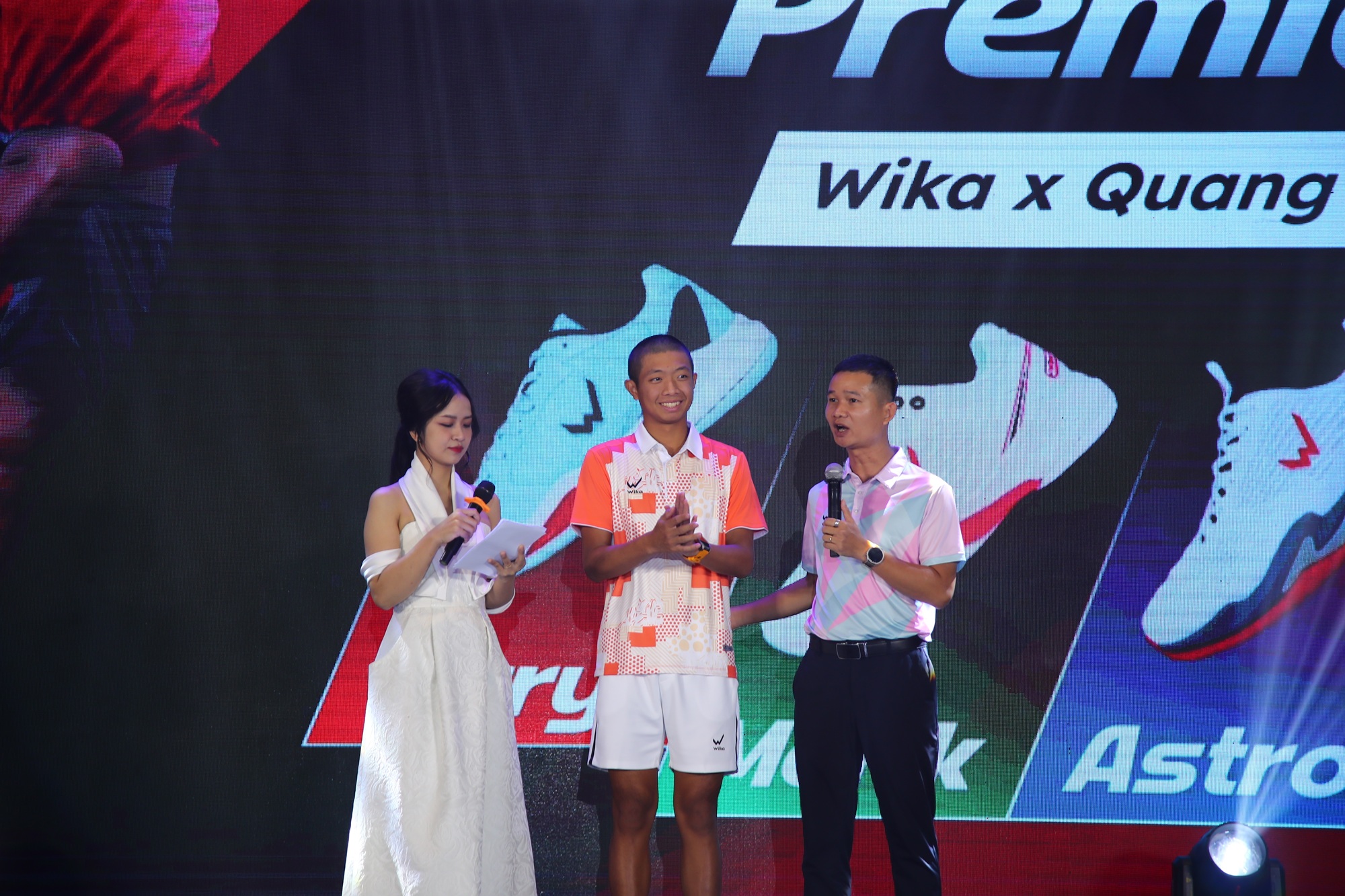 Quang Dương trở lại Việt Nam, ra mắt bộ sưu tập pickleball mới cùng WIKA - Ảnh 1.