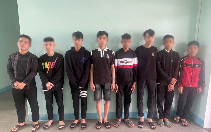 Ngăn chặn thanh thiếu niên mang hung khí tại Đà Nẵng để giải quyết mâu thuẫn - Ảnh 1.