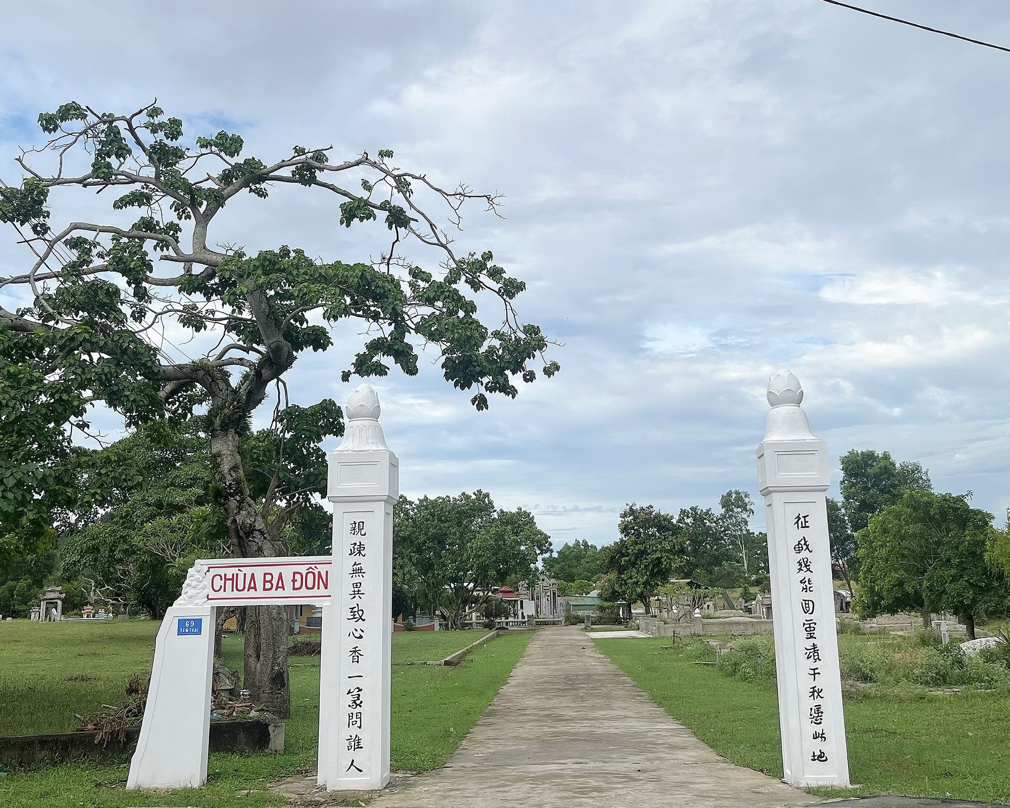 Giải mã chùa Ba Đồn và hiện tượng cỏ chỉ mọc trên những cồn mồ câm lặng - Ảnh 3. Giải mã chùa Ba Đồn và hiện tượng cỏ chỉ mọc trên những cồn mồ câm lặng - Ảnh 3.