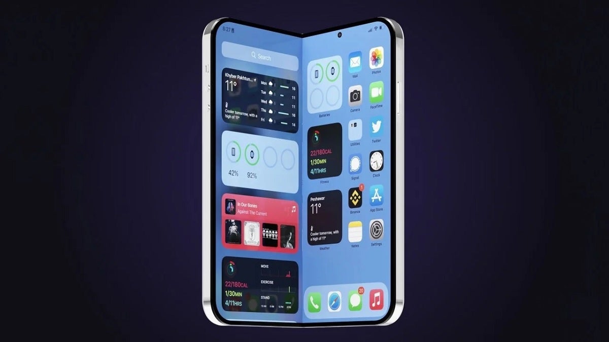 Apple ra mắt iPhone gập: Samsung hưởng lợi lớn từ màn hình gập độc quyền - Ảnh 2. Apple ra mắt iPhone gập: Samsung hưởng lợi lớn từ màn hình gập độc quyền - Ảnh 2.